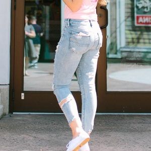 American Eagle High-Waisted Stretch Jeans